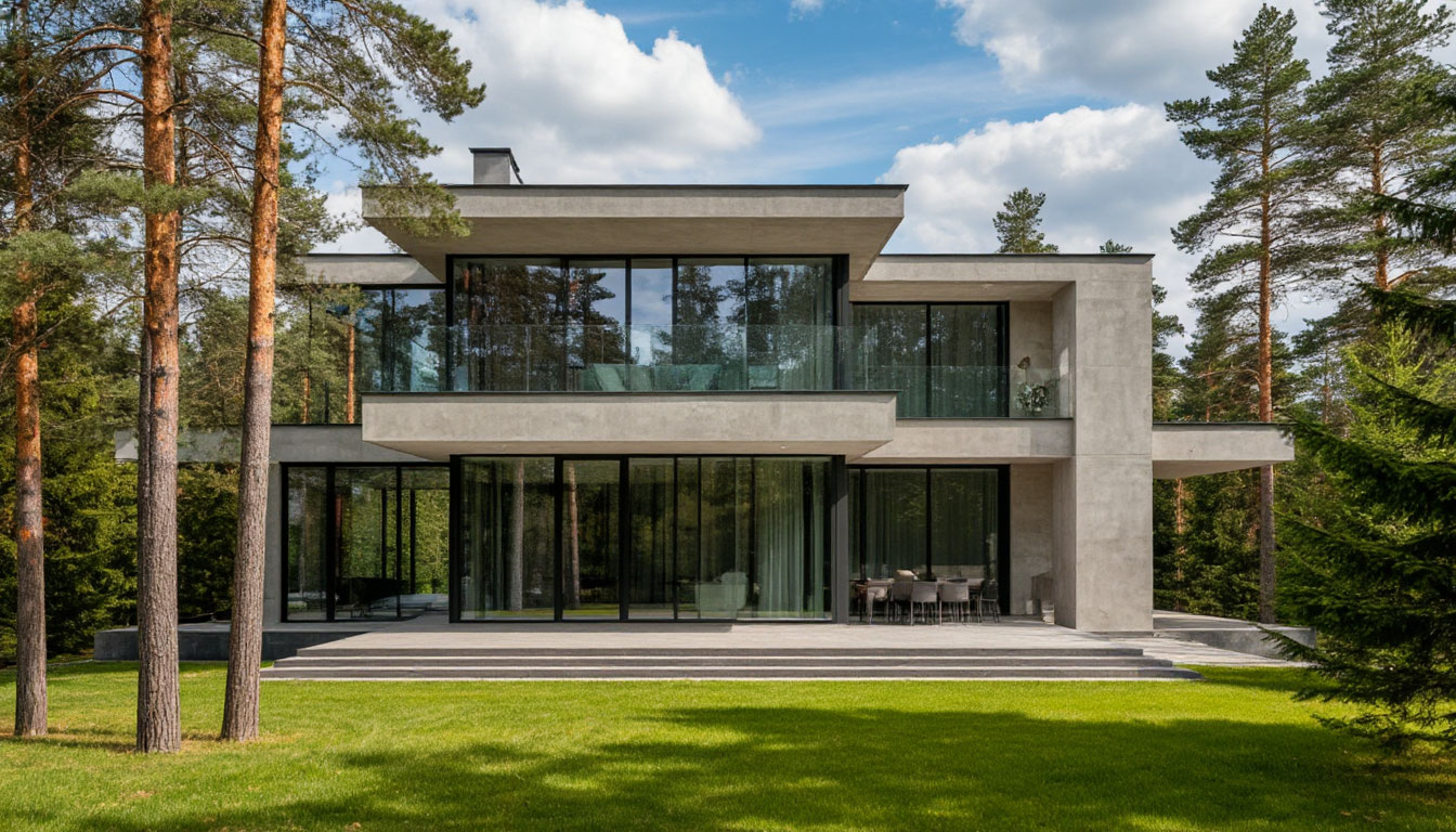 Элитное строительство коттеджей цена за 1 м2