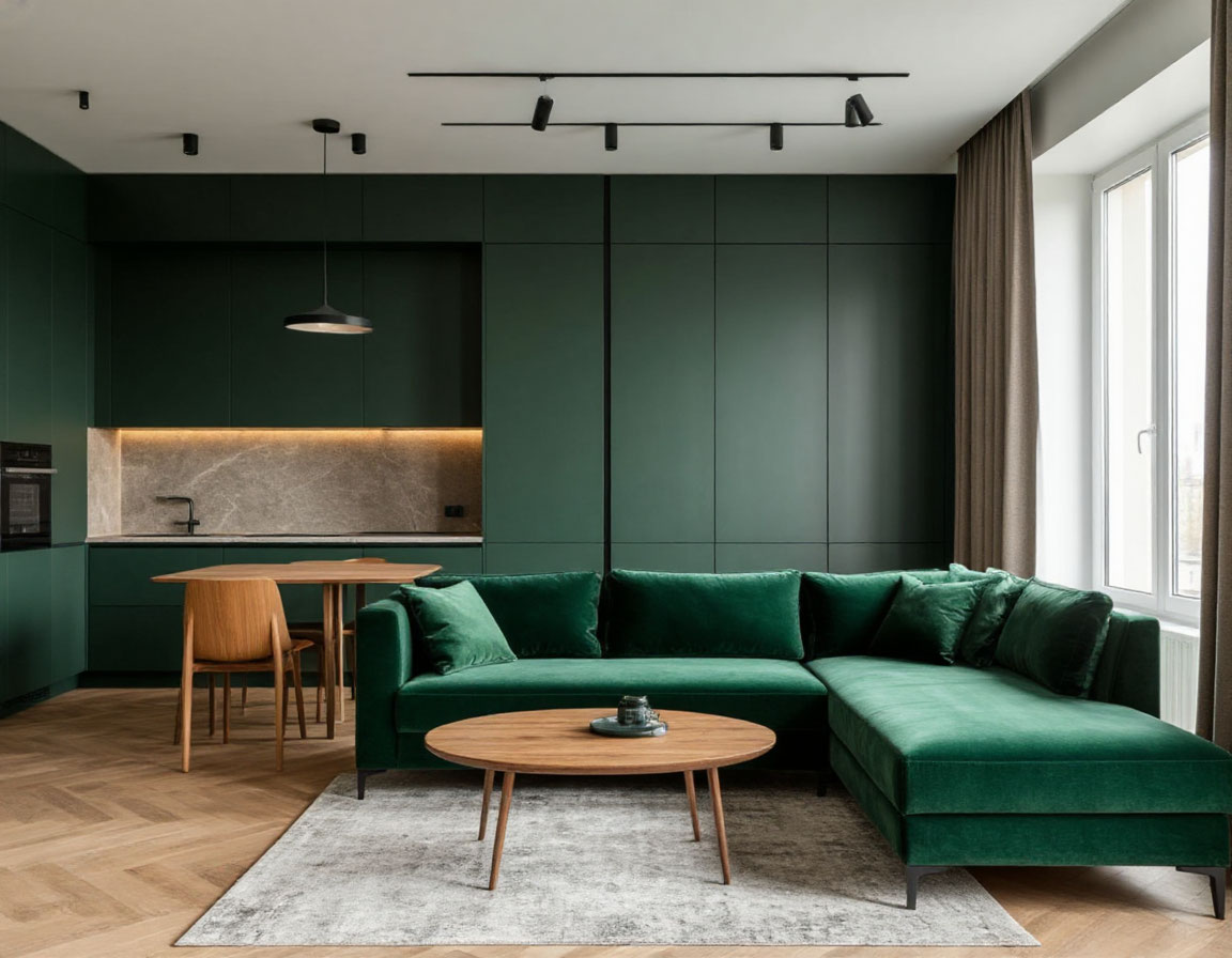 Фото делюкс ремонта под ключ по дизайн-проекту