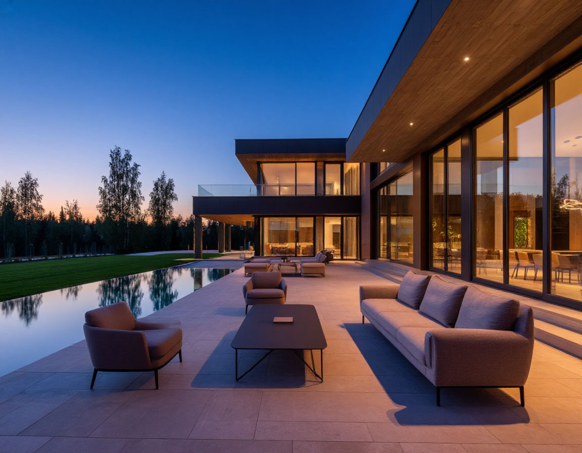 Элитная вилла под ключ на Рублёвке фото